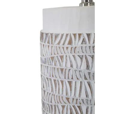 LAMPA STOŁOWA Z ŻYWICY NAIROBI 35X60,5 cm